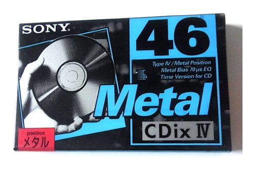 Amazon | SONY メタルテープ 46分 CDixIV 超音波溶着により音が濁ら